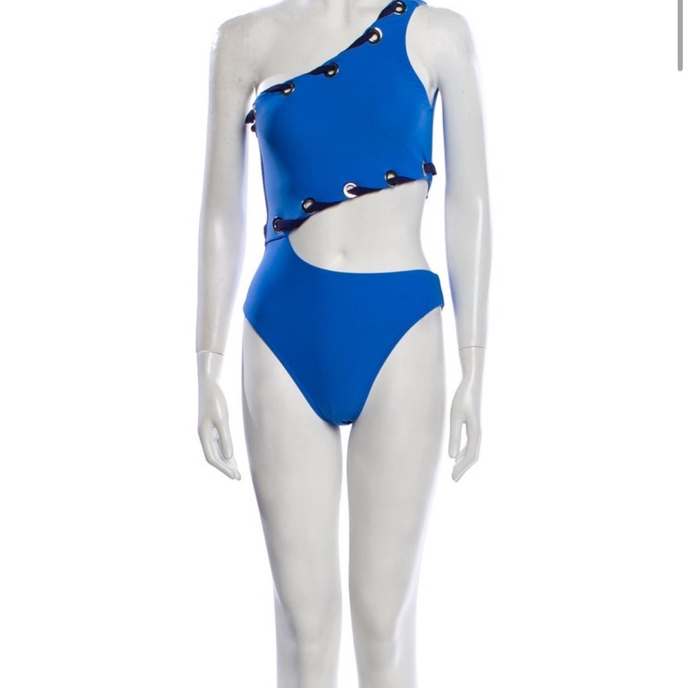 Ramy Brook brand new One-Shoulder Cutout Swimsuit